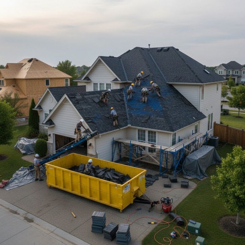 Roof Shingles Replacement detail
